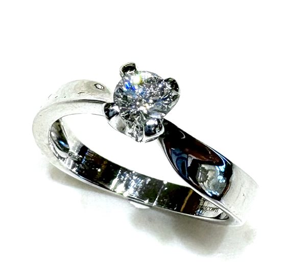 Anillo Giorgio Visconti Mujer Leo cut in Oro blanco Diamante 0.29 Ct AB11000 LEO CUT LC23009 - AB11000 LEO CUT LC23009
